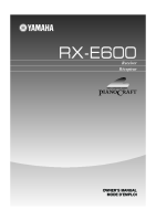 Yamaha RXE-600-Owners-Manual 